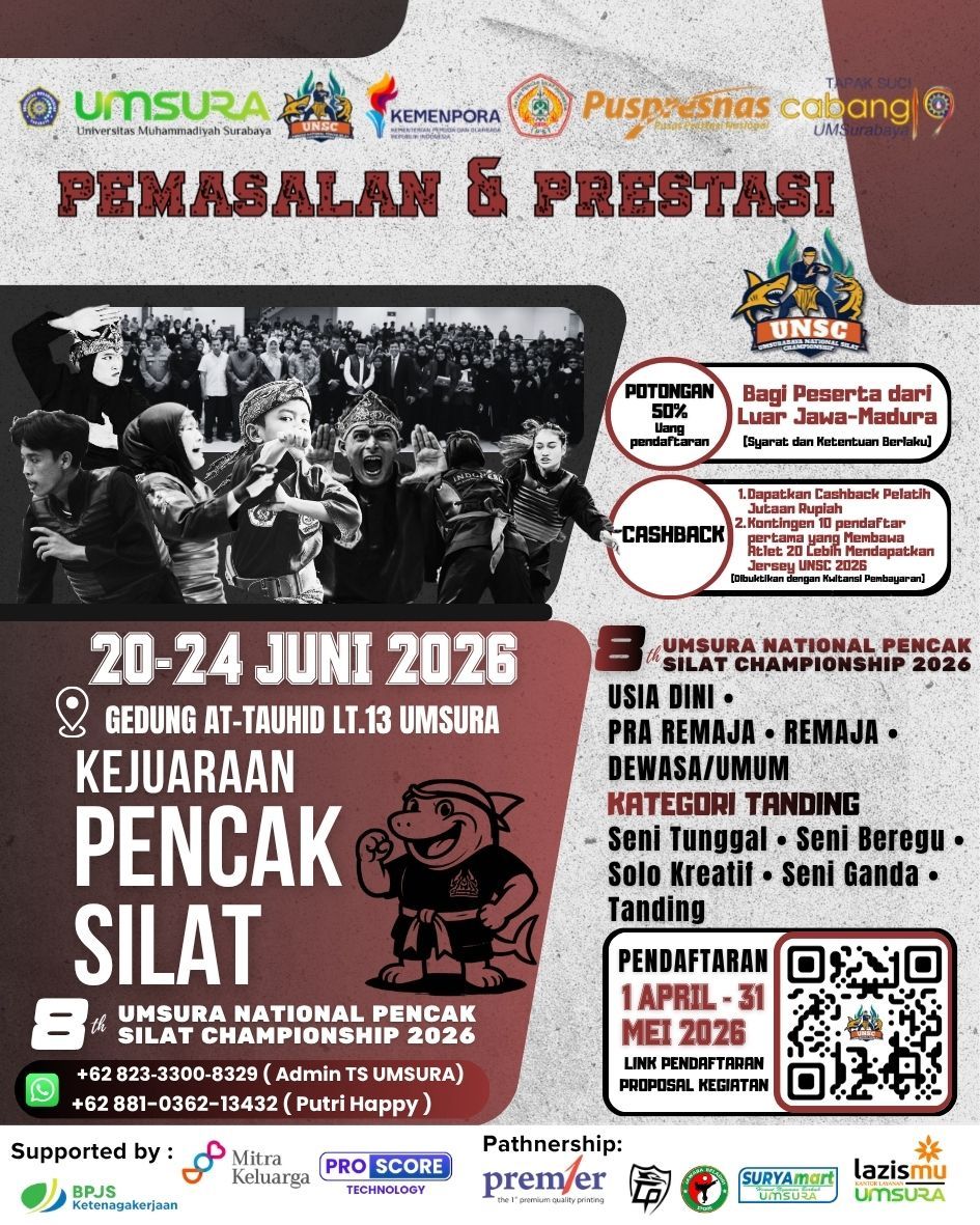 8th UMSURA NATIONAL PENCAK SILAT CHAMPIONSHIP 2026